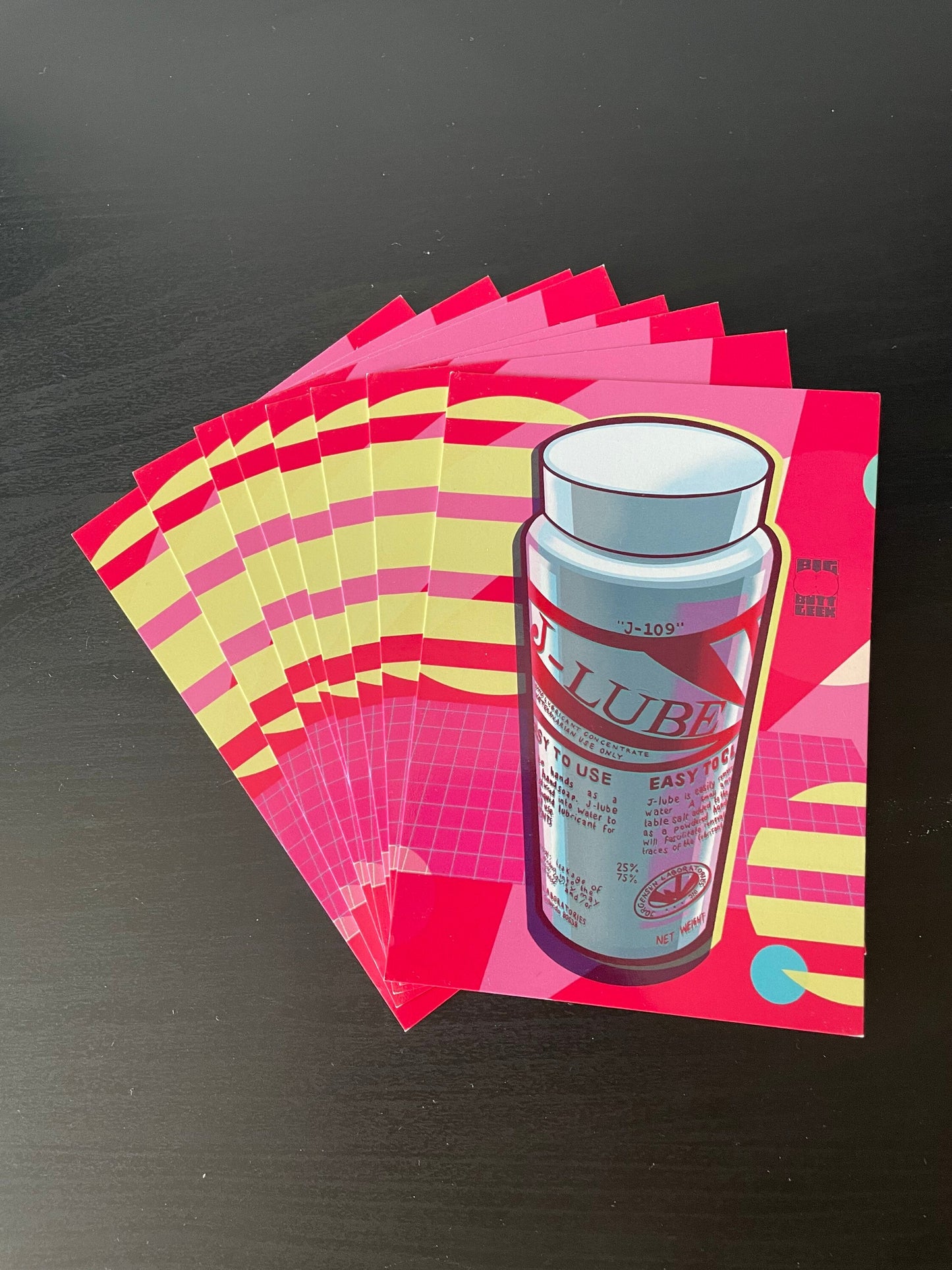 J-Lube Postcard/Print