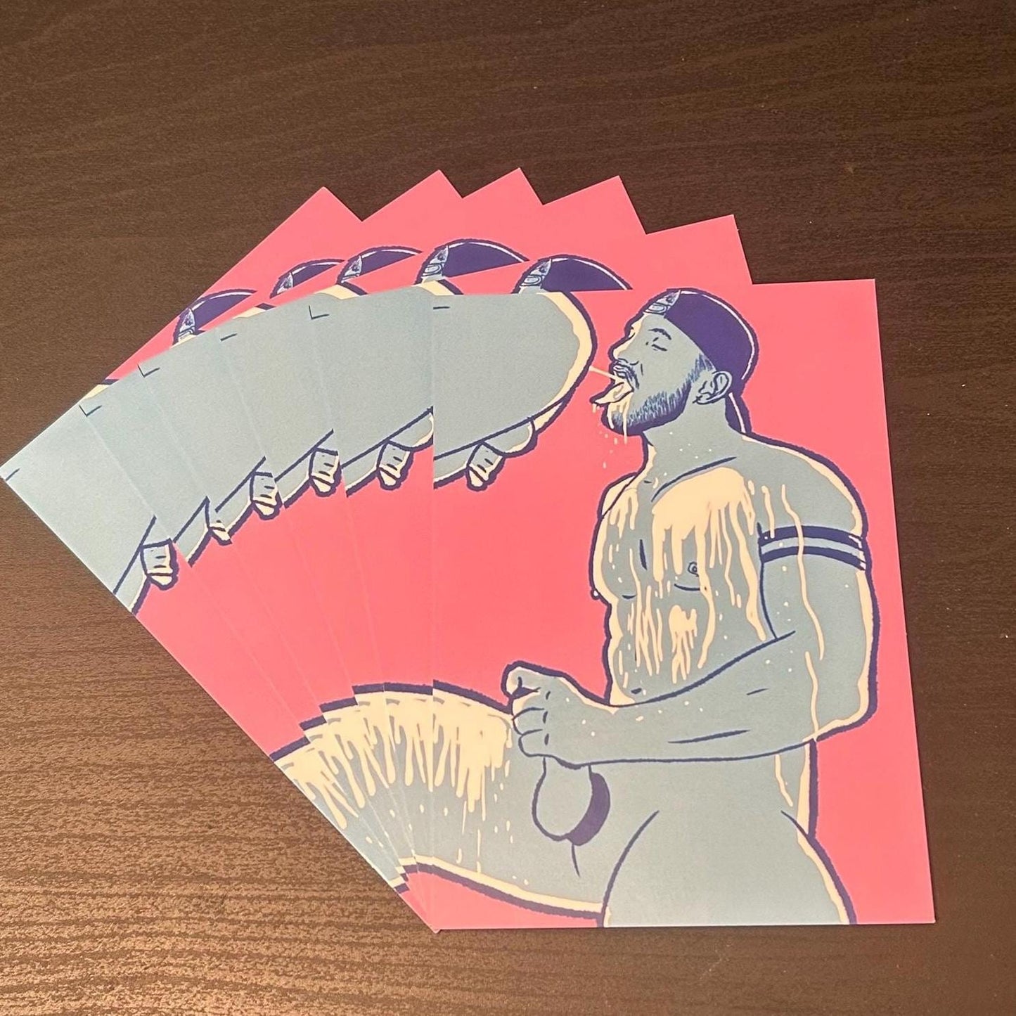 Rain on Me Postcard/Print