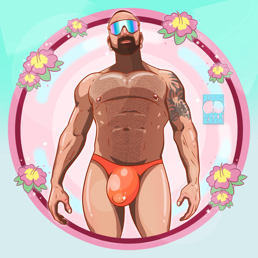 Silicone Daddy Print