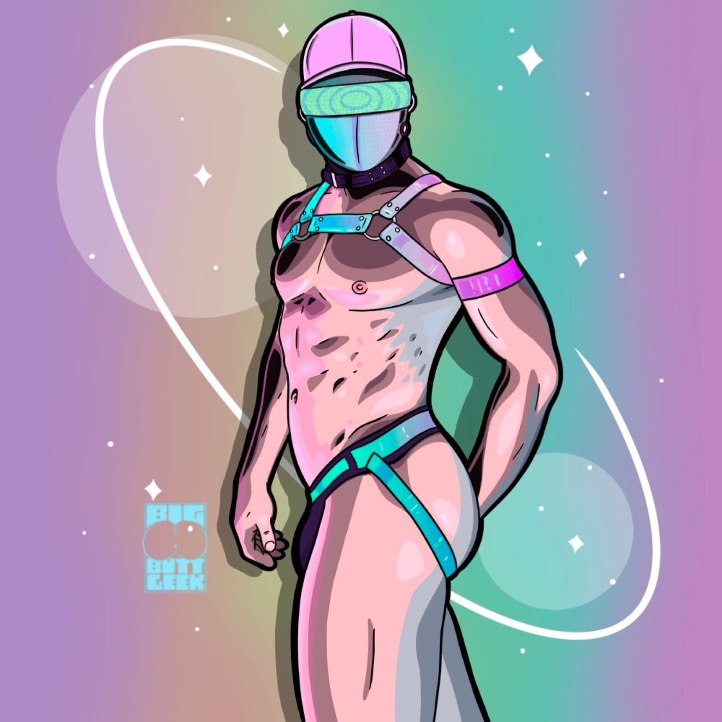 Harder Faster Postcard/Print