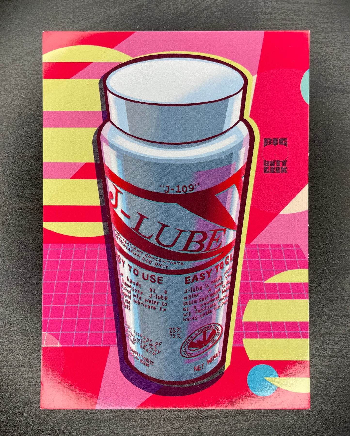 J-Lube Postcard/Print