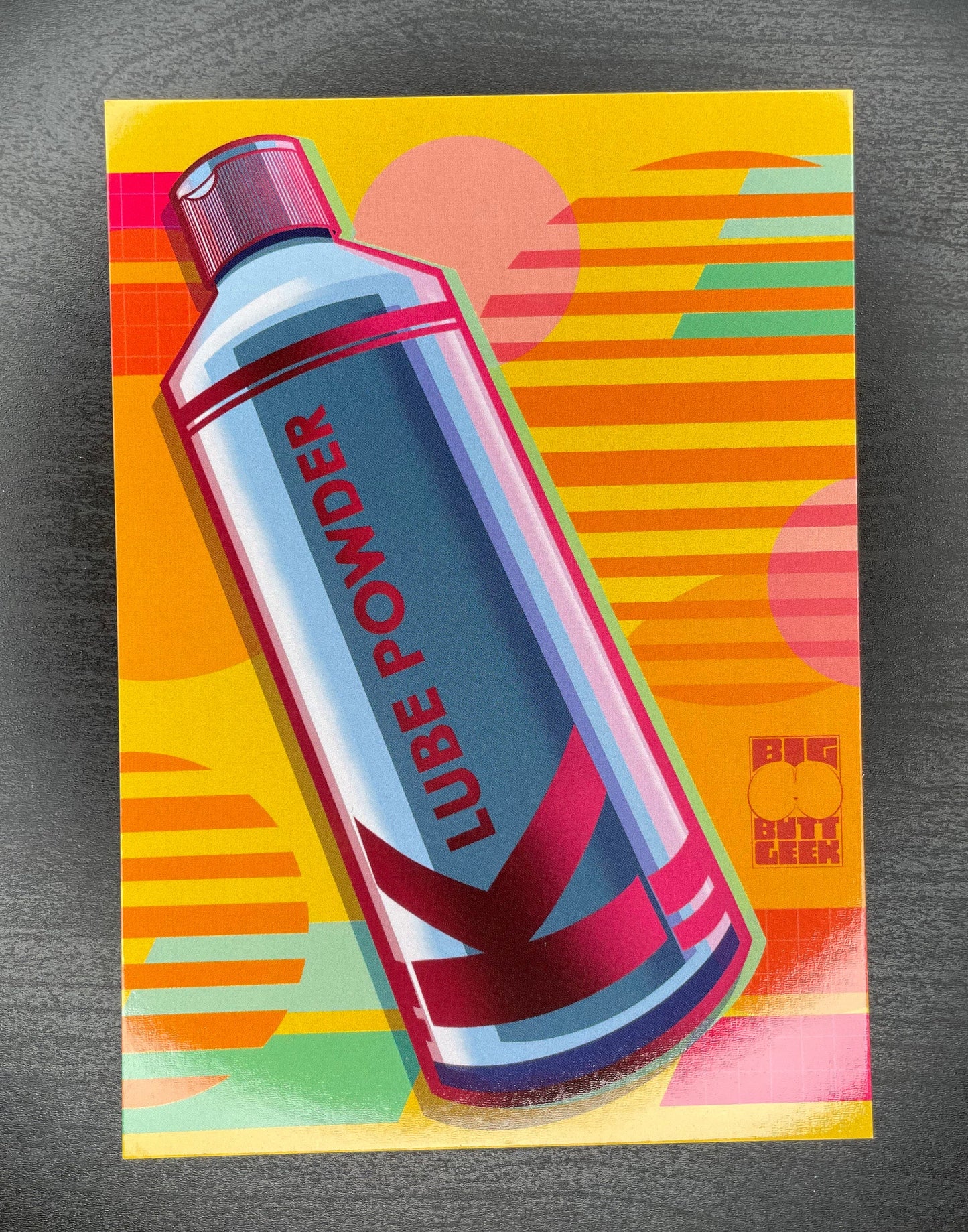 K Lube Postcard/Print