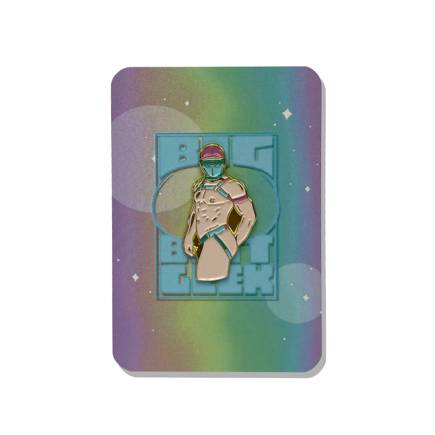 Harder Faster Pin Badge