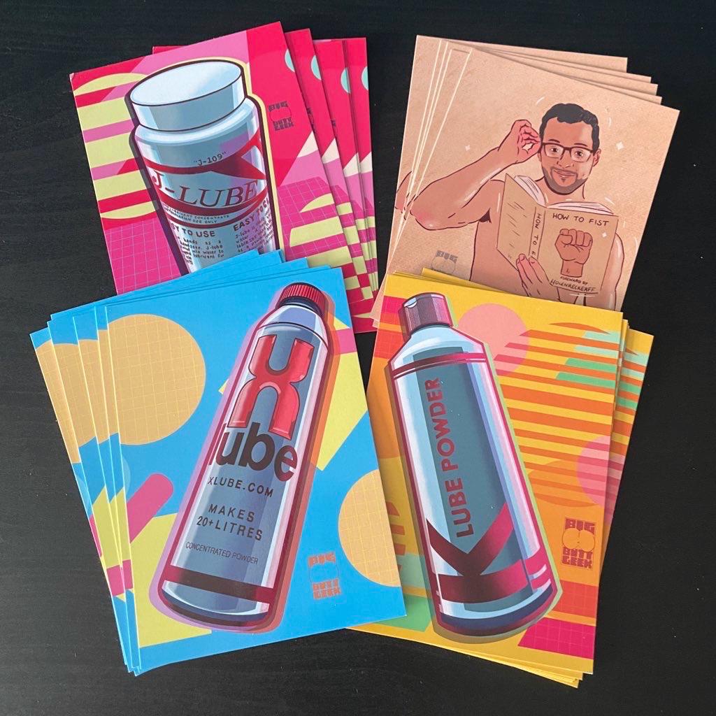 X Lube Postcard/Print
